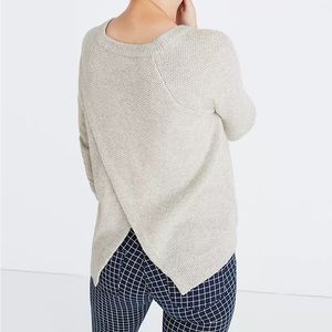 Madewell Province Cross-Back Pullover Sweater